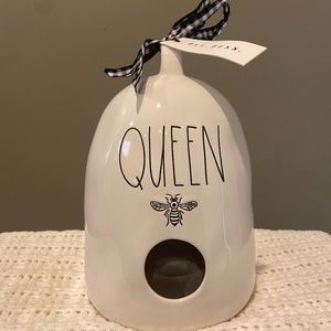 Rae Dunn Queen Bee Beehive Birdhouse